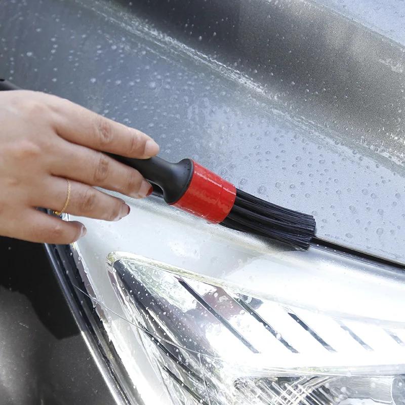 5/10PCs Car Cleaning Brush Kit Detailing Brush Set Dust Removal Brush Car Washing Tool Soft Brush Air Conditioning Outlet Brush