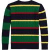 Polo Ralph Lauren Striped Cable Knit Sweater Long Sleeve Kids sweaters CWPOSWEY6820647-999