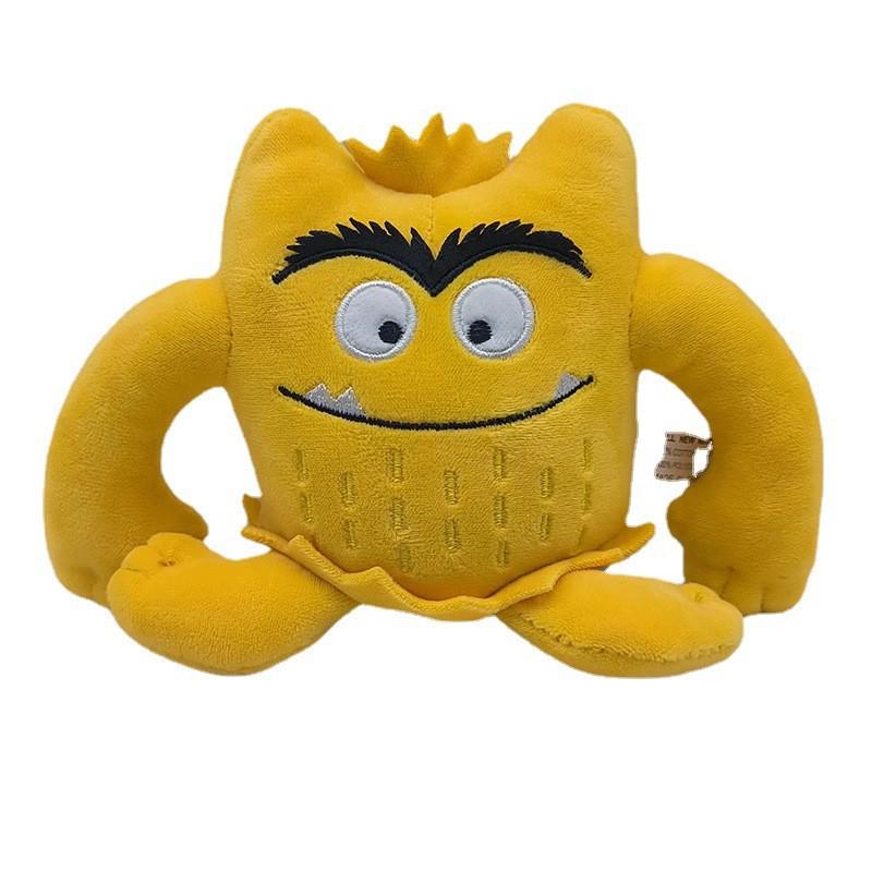 Cute Pet Emotion Colorful Monster Plush Toy Doll
