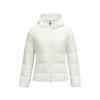 Lightweight Water-Resistant Hooded Down Jacket Women Outerwear Cotton-Candy-White P424W130-0074
