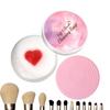 Makeup Brush Cleaner Soap With Silicone Mat Deeply Cleans Soap Makeup Sponges Cosmetic Cleaner Makeup Brush Cleaner tools