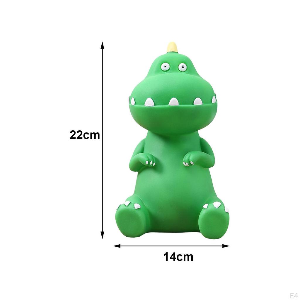 Dinosaur Piggy Bank Coin Banks Anti Slip Desktop Home Unbreakable Boys and Girls Figures