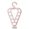 1pc Triangle Nine Hole Clothes Hanger with Rotatable Clothing Storage Rack, Suitable for Wardrobes and Organizing Rooms