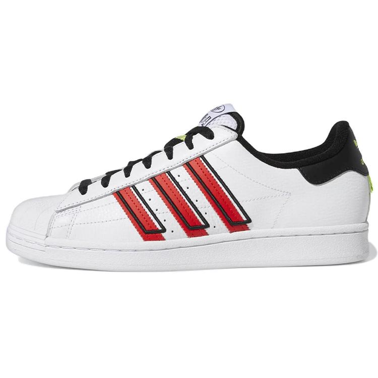 

Adidas Superstar White Vivid Red GX6026 42