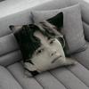 Korea Actor Kang Song Pillow Case Soft Cushion Cases for Farmhouse Sofa Decor Home Decorations and Protector