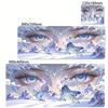 Surface for Computer Mouse Pad Large Gamer Mousepad Color Anime Carpets Girl Eyes Desktop Mat Gaming Mats Playmat Xxl Table Pads
