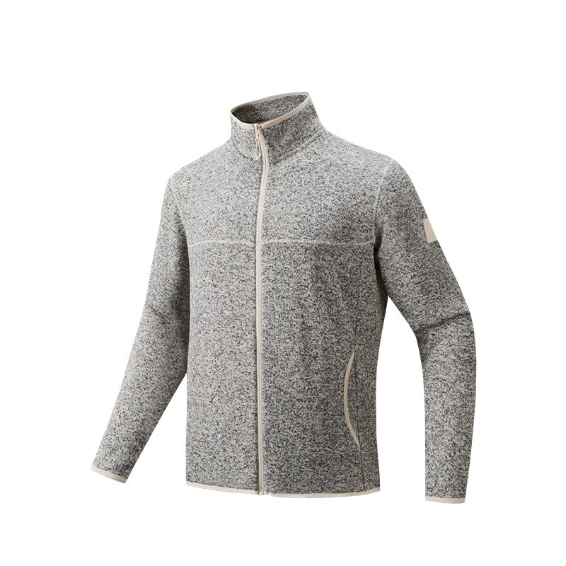 

Anta Мужская куртка из флиса для улицы, теплая, модная, со стойкой, 952546710-1 M