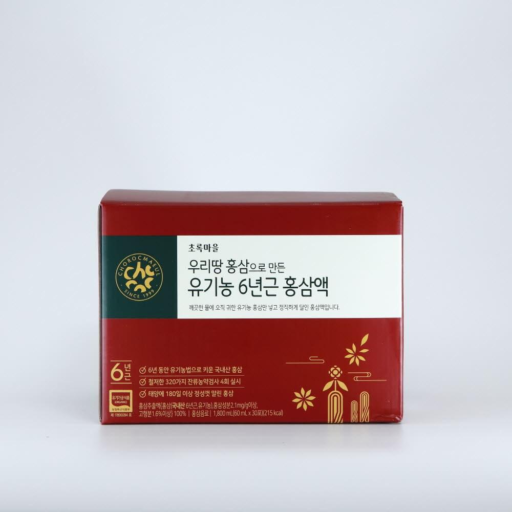 Chorokmaeul Organic Red Ginseng Extract 1.8L 3 Boxes