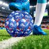Pallone da Calcio Misura 5 Stampato France Football Resistente all'Usura Standard per Allenamento Adulti Regalo per Fan per Partite Sportive Indoor Outdoor