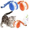 Intelligenter Hundespielzeugball Elektronisches Interaktives Haustierspielzeug Beweglicher Ball USB Automatisches Bewegen Hüpfend für Welpen Geburtstagsgeschenk