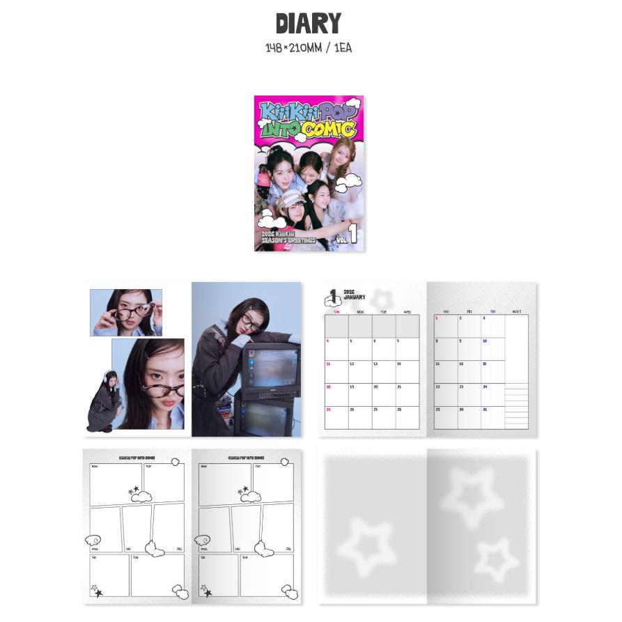 Pre-order KiiiKiii 2026 Season's Greetings KiiiKiii POP INTO COMIC & SHOP POB
