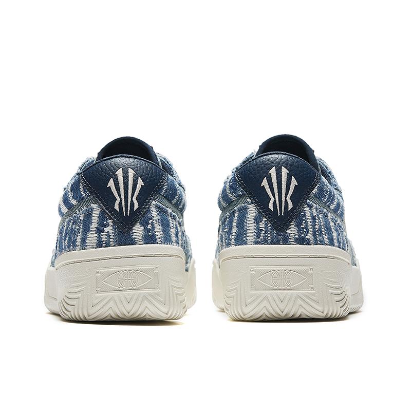 Anta KAI Hélà TRIBE Slip Resistant Abrasion Resistant Low top Skateboard Shoes Men's Ink Dark Blue Sneakers 112611801F-1