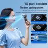 Foldable Handheld Neck Fan with Turbo Cooling and Ice Pack