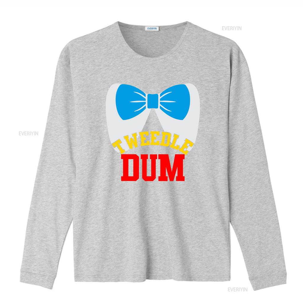 Tweedle Dee Dum funny matching halloween costume for couples T Shirt vintage Washed Stylish Unisex graphic Comfortable Soft