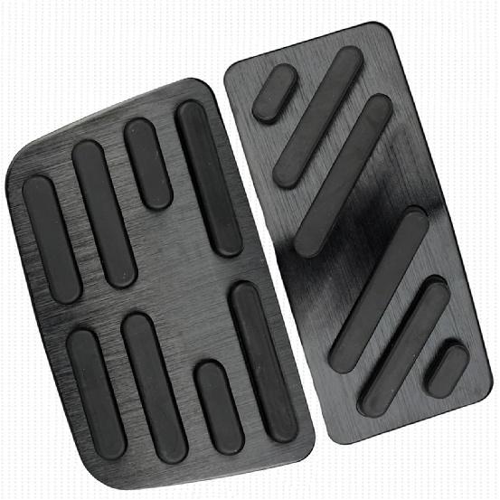 

Car Pedals Fit for Gas Fuel Brake Pedal Accelerator Cover Pad Case Steel Rest Frame Accessories Fit for Changan CS55 Plus II MK2 2022-2024 чёрный
