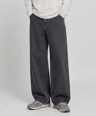 AGOD Wide Denim Pants [Gray]