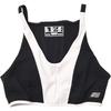 New Balance SLEEK Cropped Sports Size L N.U.A Bra, Women's, WT01117, Black/White,