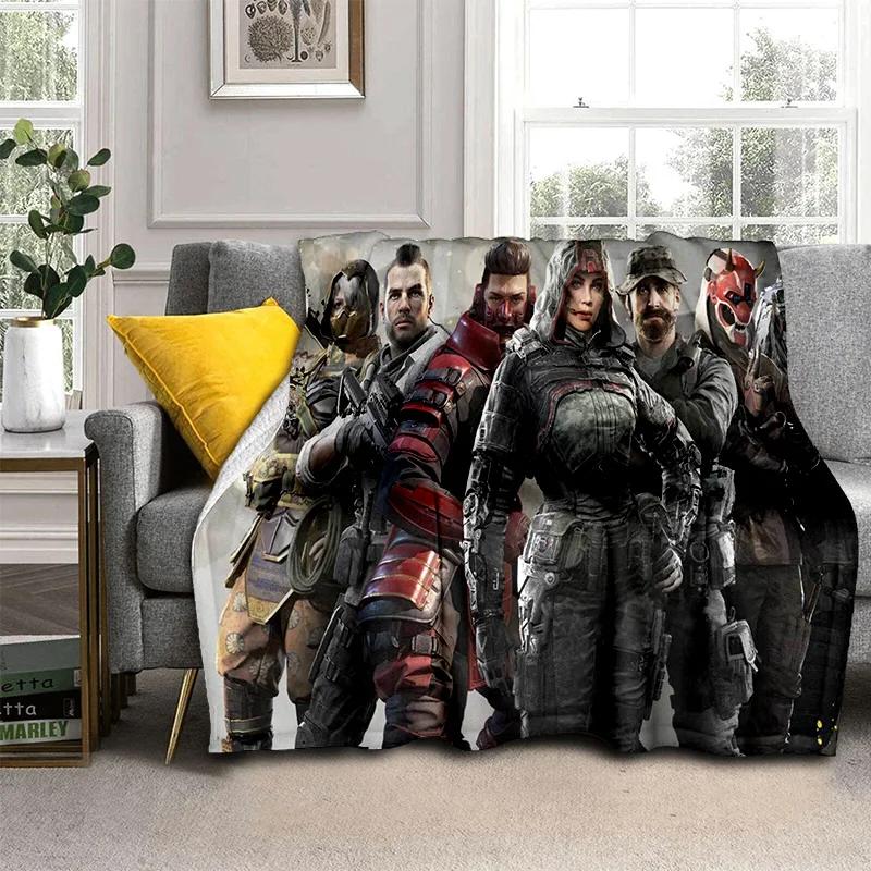 COD Game, 3D Call of Duty ,Gamer HD Blanket,Soft Throw Blanket for Home Bedroom Bed Sofa Picnic Travel Office Cover Blanket Kids