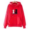 Women Casual Winter Hoodies Baggy Pullover Sweatshirt Tops Perfect DLWomen Cat Jumper Aominuo