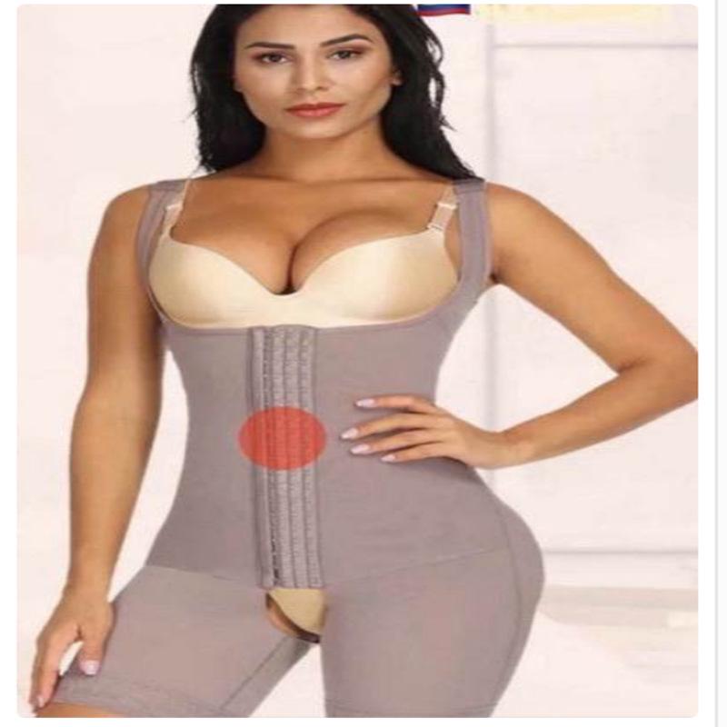 European & American Lace Body Shaping One-Piece: Hook-and-Eye Closure, Abdominal Tightening, Butt Lifting, Tight Fit, Sculpting Underwear with Bra.