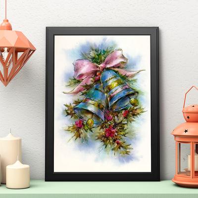 Weihnachten Diy Diamant Malerei Weihnachtsglocke Diamant Stickerei Kreuzstich Weihnachtsdekoration
