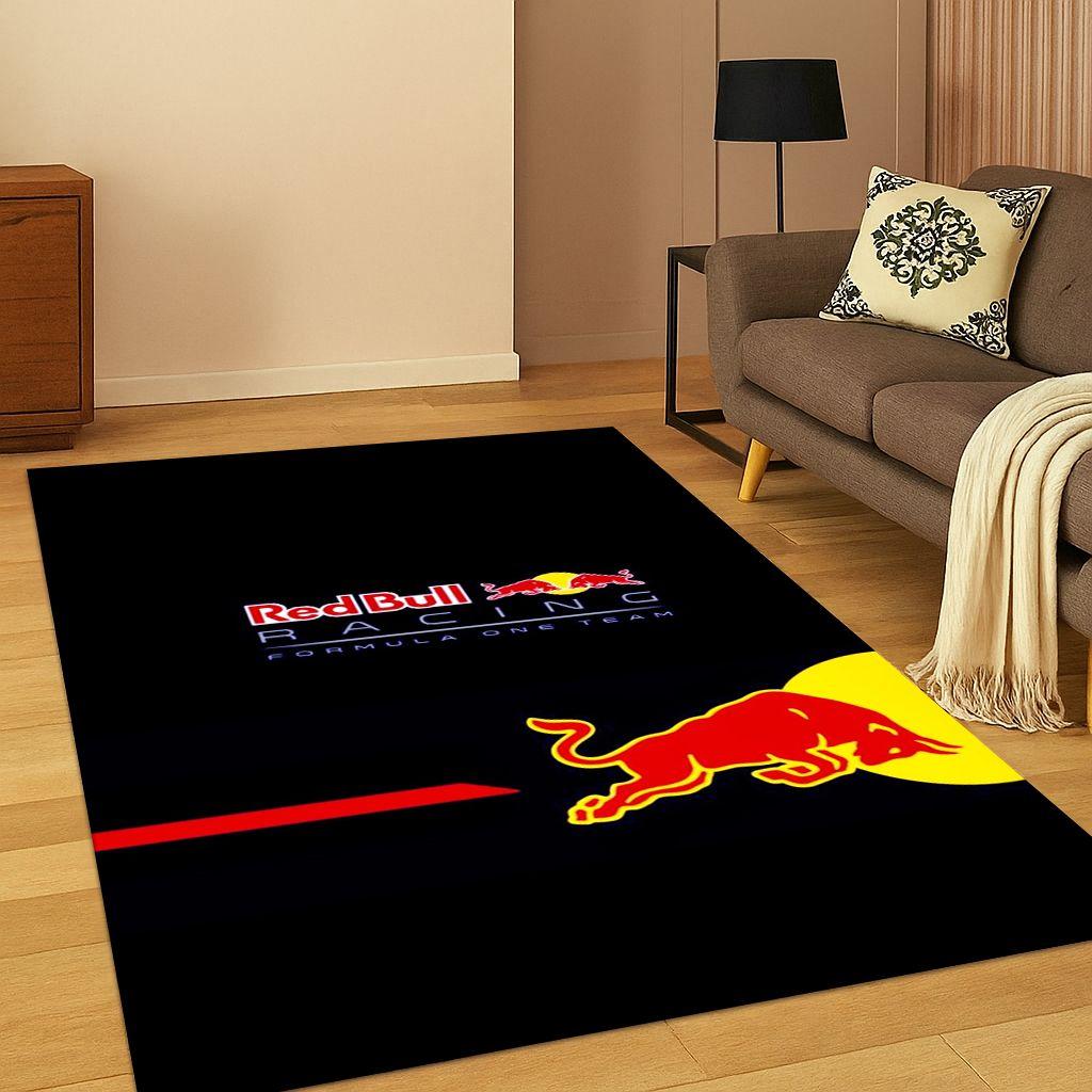 

Classic R-Red B-Bull Racing Car Moto Carpet Rug for Bedroom Living Room Sofa Home Decor,kids Area Rug Non-slip Floor Mat Gift 120x160cm