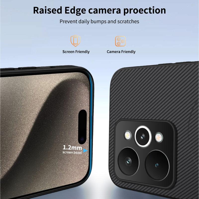 For Realme 15 Pro Case Magnetic MagSafe Luxury Stripe Silicone Leather Back Cover For Realme 15Pro 5G Protection Shell