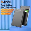 Carcasă Externă HDD SSD MAIWO cu 2 Compartimente de 2,5 inch 4 RAID pentru Carcasă Array Hard Disk-uri de 2,5 inch Carcasă HDD la SATA USB 3.0