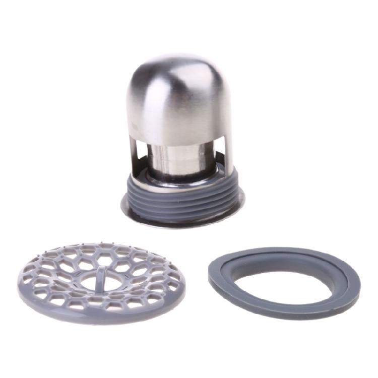 Upgrades Stainless Steel Floor Drain Seal Drain Plug for Bathroom Deodorizing