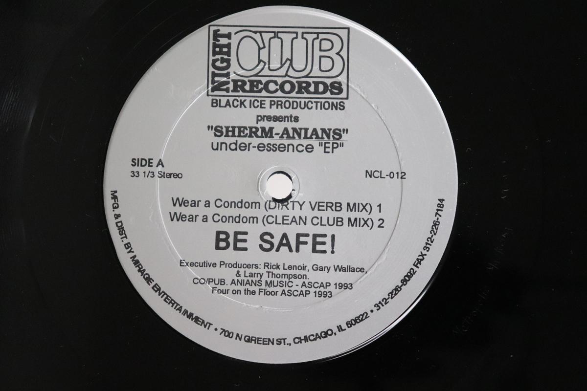 12inch Record BLACK ICE PRODUCTIONS PRESENTS THE   UnderEssence EP NCL012 Night Club Reco 1993 US Dance  Electronica Used