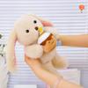 Cute Rabbit Plush Toy Big-Eared Rabbit Doll Grab Machine Doll Throw Pillow Doll Birthday Gift