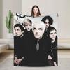 Soft BlanketChild Picnic My Chemical Romance Band Throw Blanket  Flannel Bedspread For Living Room Street Trend Sofa Bed Cover