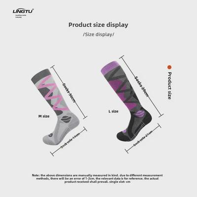 "Unisex Winter Dicke Baumwolle Skisocken - Warm, Hoher Schaft für Outdoor-Sport & Kinder Anti-Rutsch Schneesocken"