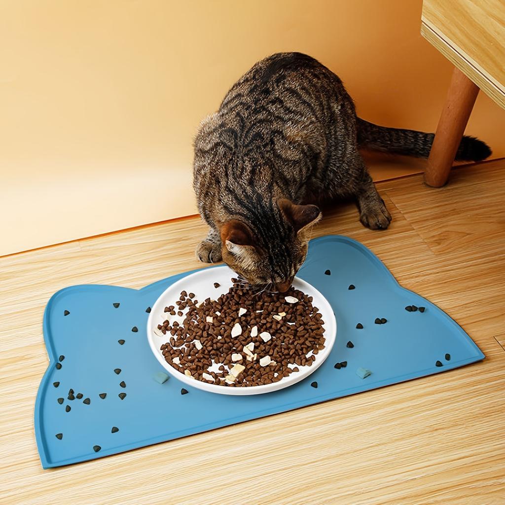 Silicon Pet Food Mat pentru câine pisică impermeabil Pet hrănire Mat non-alunecare catelus pisică hrană Mat câine apă bol Pad Pet Supplies