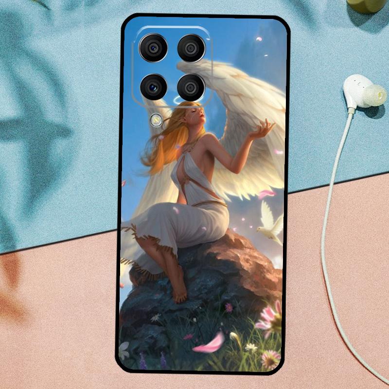 

Fantasy Angel Girl Wings For Samsung Galaxy M53 M33 M11 M21 M31 M12 M13 M14 M15 M35 M34 M54 M32 M52 M06 M16 M55 Case Samsung M06