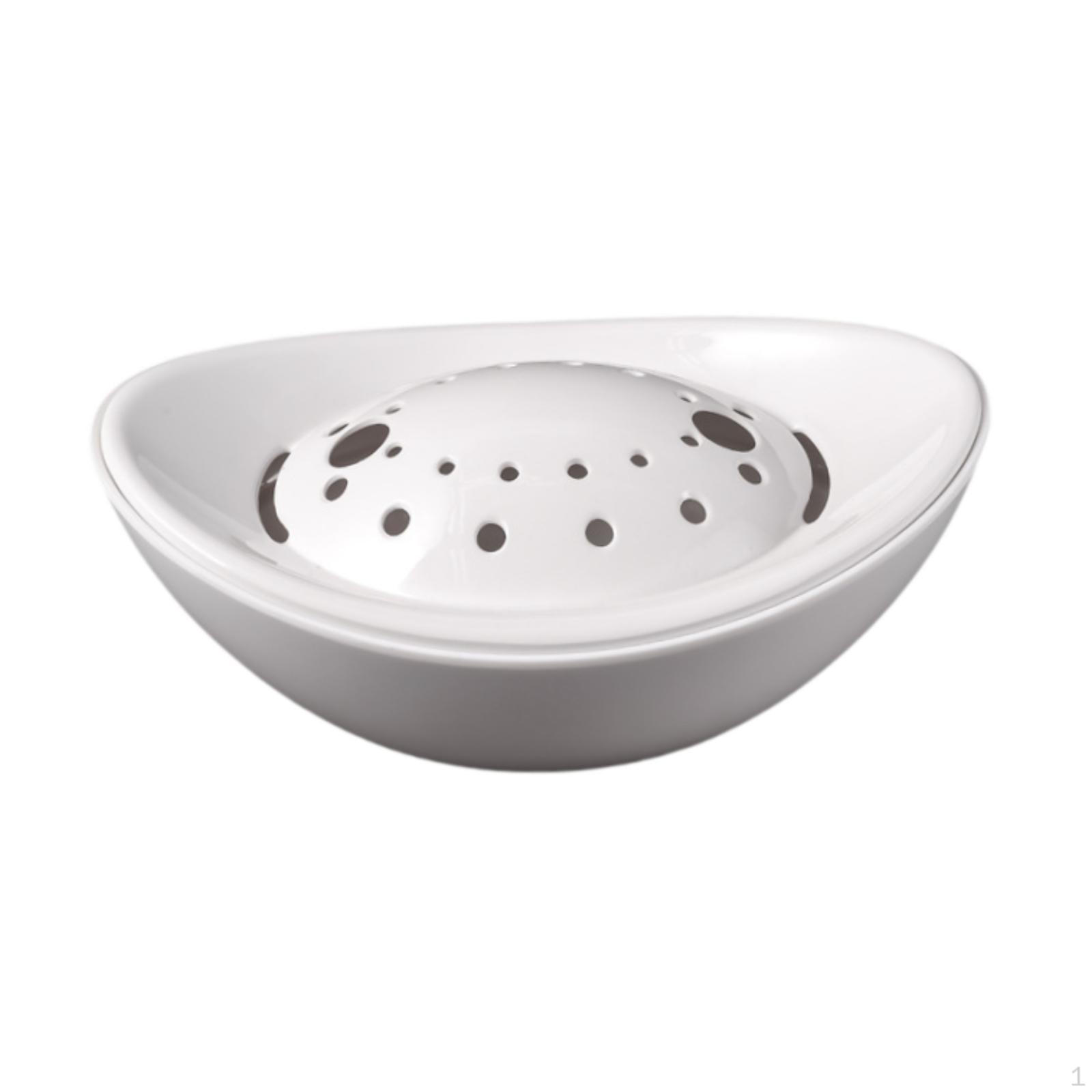 

Dry Ice Plate Pot Gold Ingot Design Sashimi Display Tripe for Home White