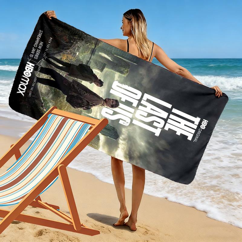 Survival Post-Apocalyptic World beach towel Outdoor camping Beach towel for vacation photos swim quick-drying swim towel Absorbent bath towel