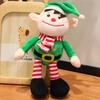 Santa Plush Christmas Toys Elk Dolls Snowman Elf Decoration Christmas Gifts