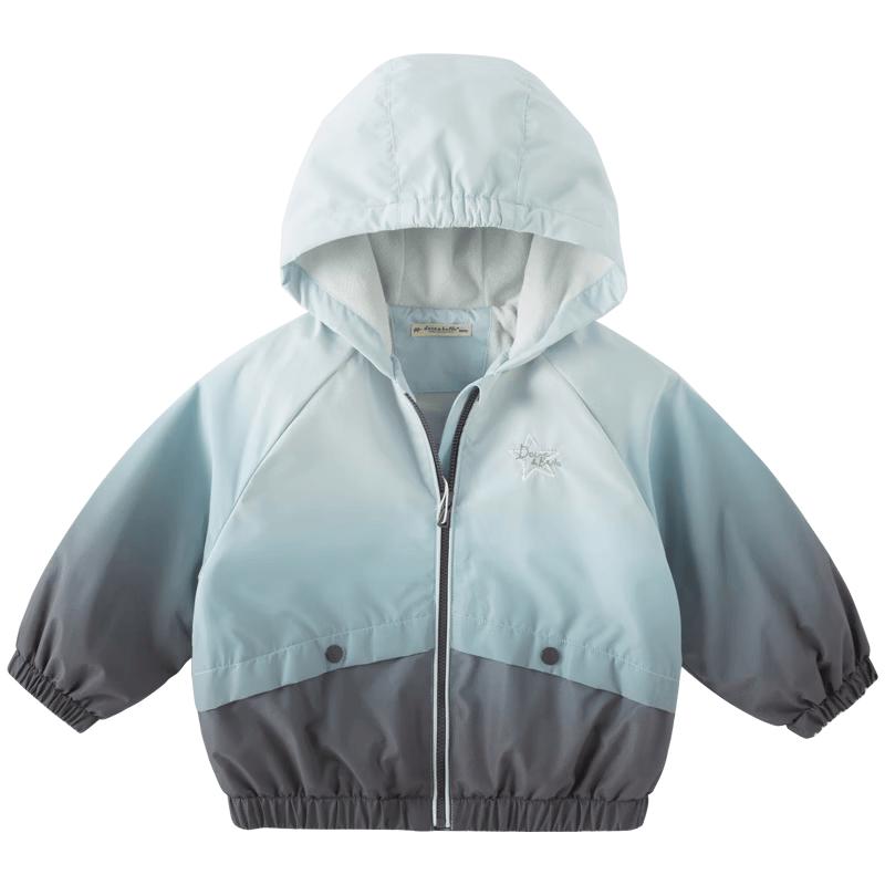 DAVE & BELLA Kids' Waterproof Fleece Hooded Jacket