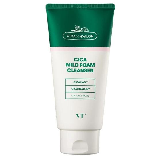 VT Cica Mild Foam Cleanser 300ML |  Centella Asiatica Gentle Face Wash Cleanser 300ml