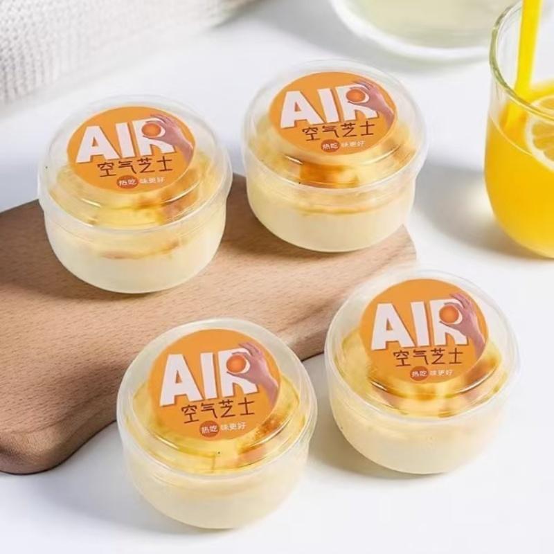 Cheese Cake Squishy Toy Slow Rising Sweet Scent Cake Slow Rebound Squeeze Toys Stress Relief Fidget Relax Toy For Adults