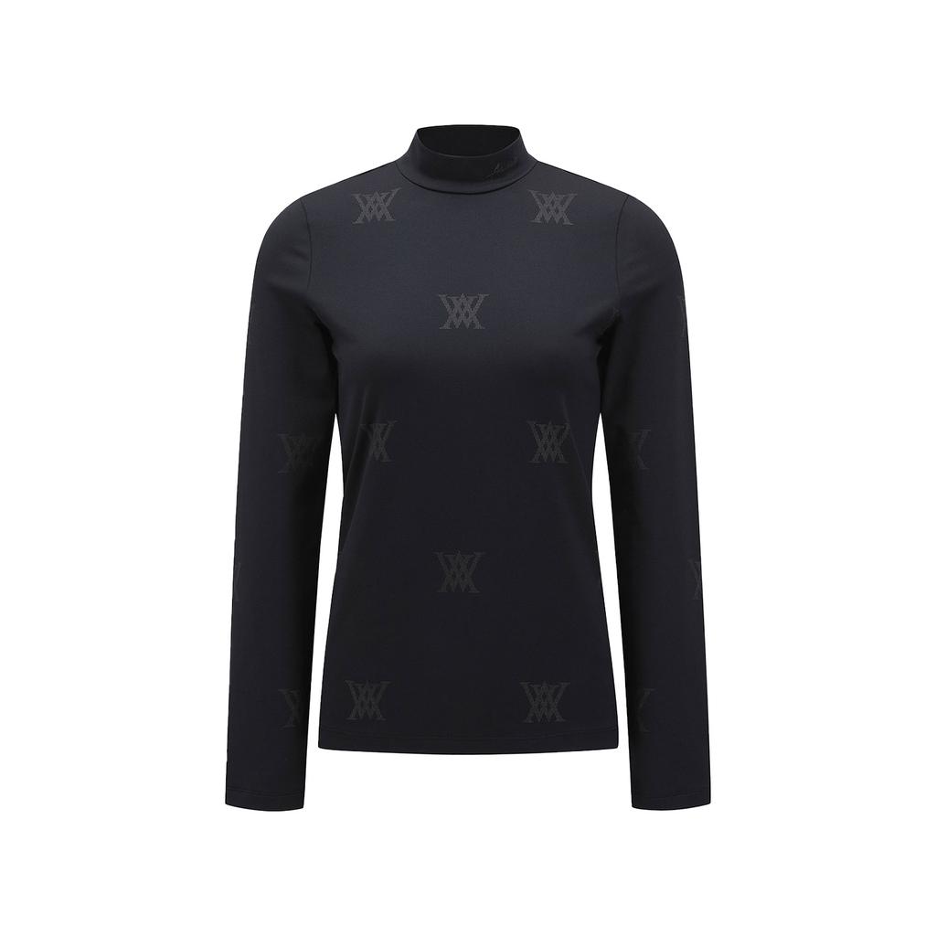 ANEW GOLF W Monogram Logo Baselayer_Bk
