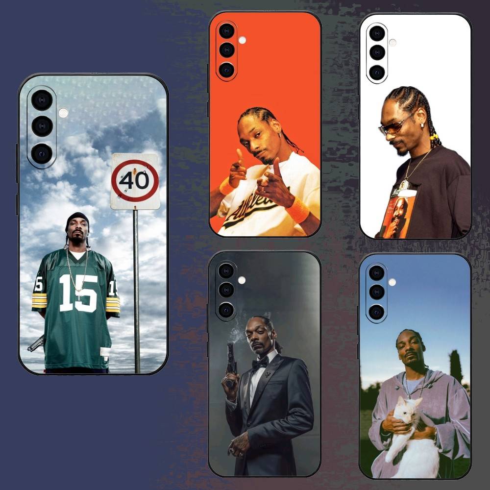 S-Snoop D-Dogg Handyhülle Für Samsung Galaxy A73,A72,A71,A70,A52,A51 Andere Weiche Schwarze Hülle