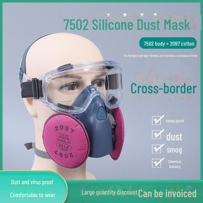KN95 Silicone Dust Mask for Grinding, Decoration, and Slot Cutting