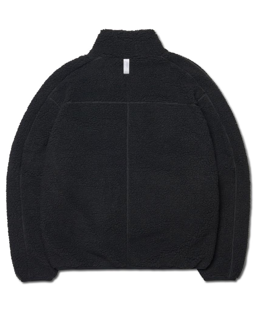 Nomanual Trace Sherpa Fleece Jacket - Black