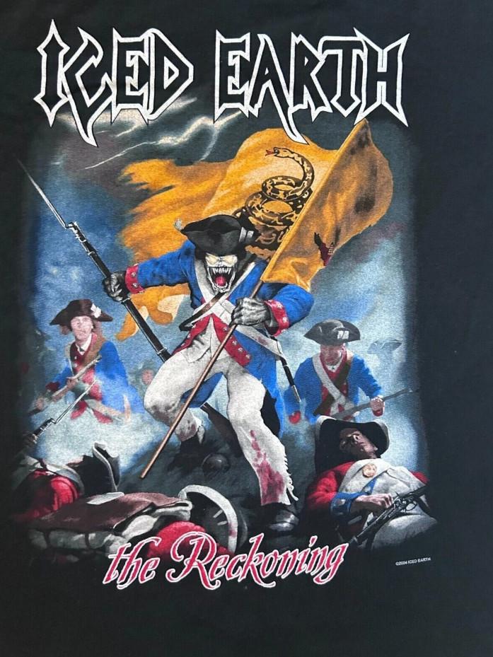 iced earth band The Reckoning T-shirt size S-5XL XL