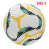 Palloni da calcio di alta qualità, misura ufficiale 4/5, materiale PU, senza cuciture, per partite all'aperto, allenamento di calcio, pallone da calcio
