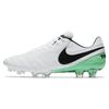 Nike Tiempo Legend 6 FG Herren Fußballschuhe Weiß Schwarz-Elektrogrün 819177-103