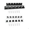 Fishing Pole Holder 6 Poles Wall Mount Lightweight Accessories EVA Foam Grip Easy Setup Travel for