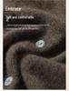 Yak Wool Women's Round Neck Cardigan - 2026 Autumn/Winter Solid Color Single-Breasted Sweater, Elegant Style